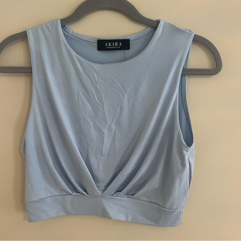 Cinderella blue tank top